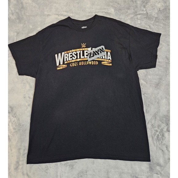 WWE Other - WWE Wrestlemania T Shirt Men Medium 2023 Goes Hollywood Size XL